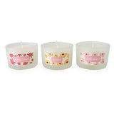 Candlelight congratulations scented candles 3 pack - British product