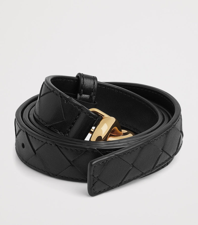 Bottega Veneta Knot leather belt - (British brand)