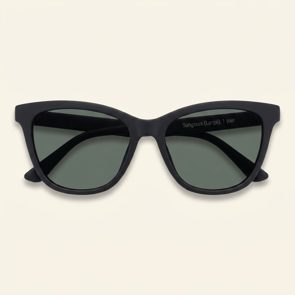 Gucci GG2032S schwarze Damen-Sonnenbrille (Britische Marke)