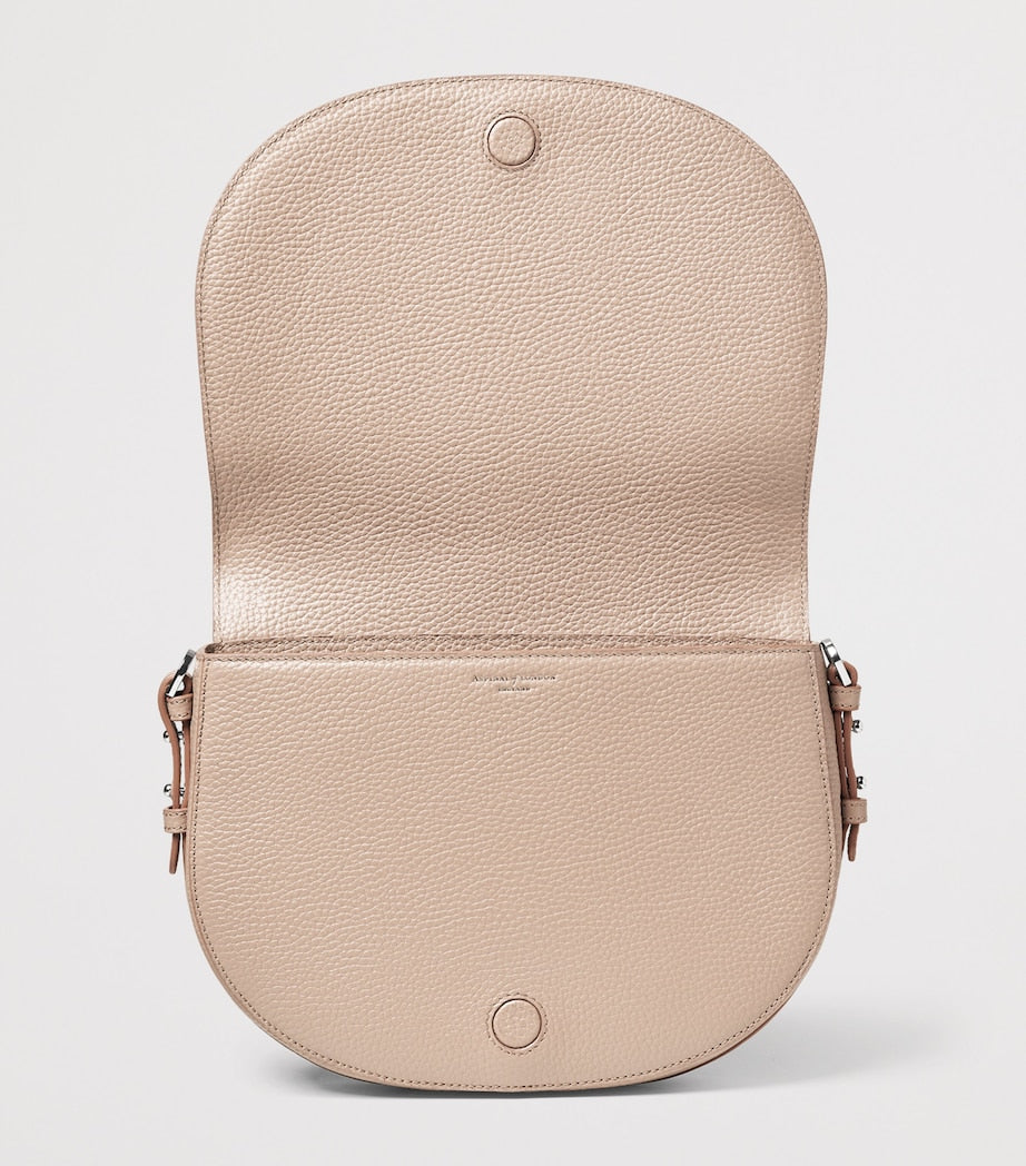 Aspinal of London leather Stella cross-body satchel (British brand)