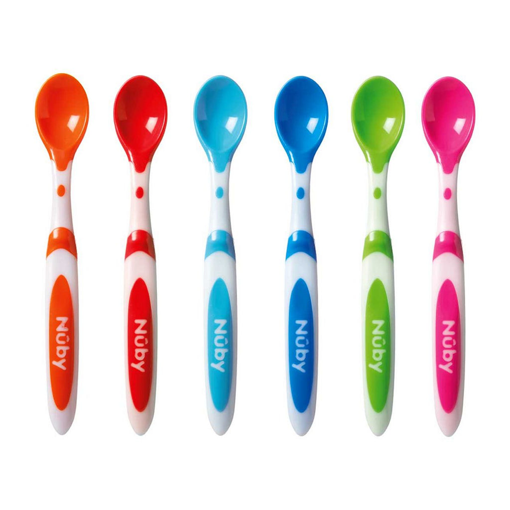 Nuby Weaning Spoons 6 Pack