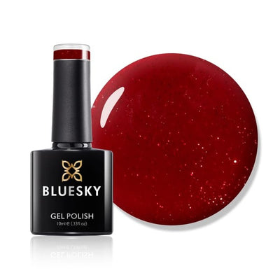 Bluesky Gel Polish Flaming Desire Ruby Red Nail Polish