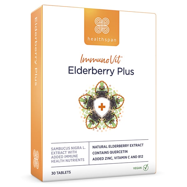 Healthspan Immunovit Elderberry Plus