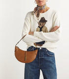 Polo Ralph Lauren leather Polo ID shoulder bag, UK version