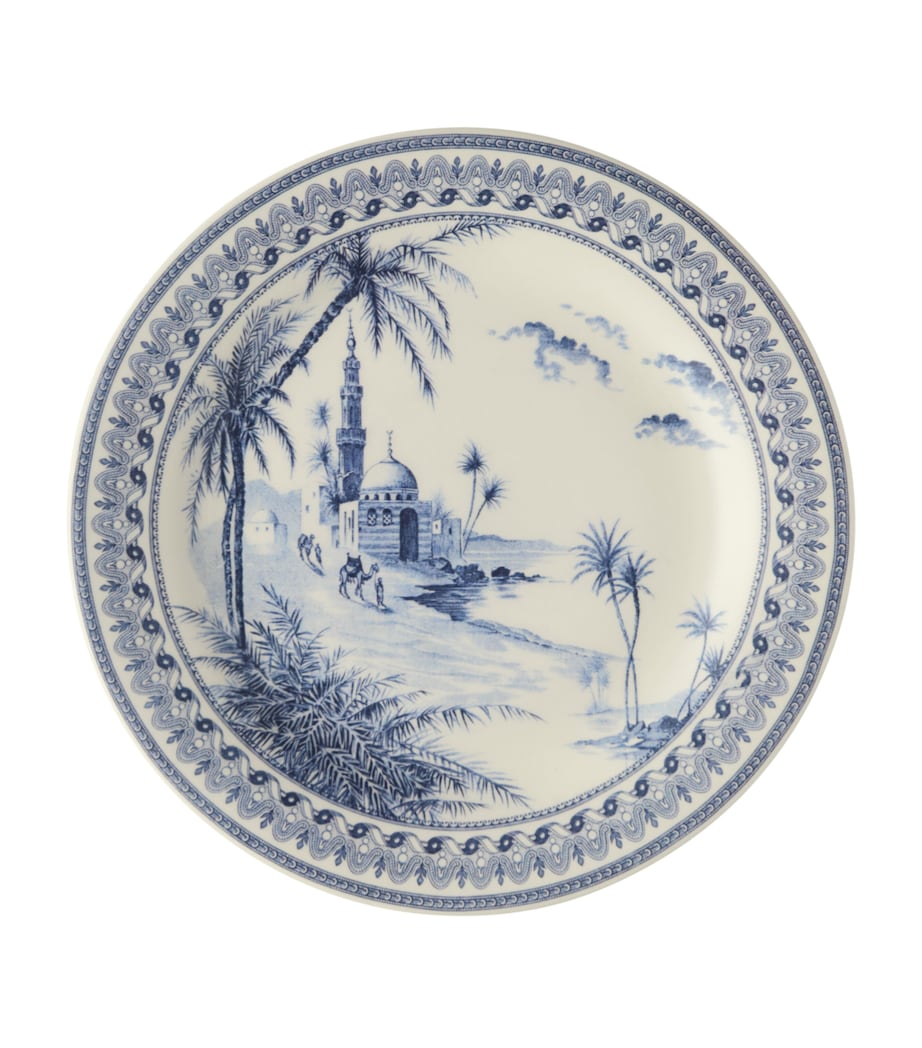 Gien ceramic canape plates set 16.5cm (British brand)