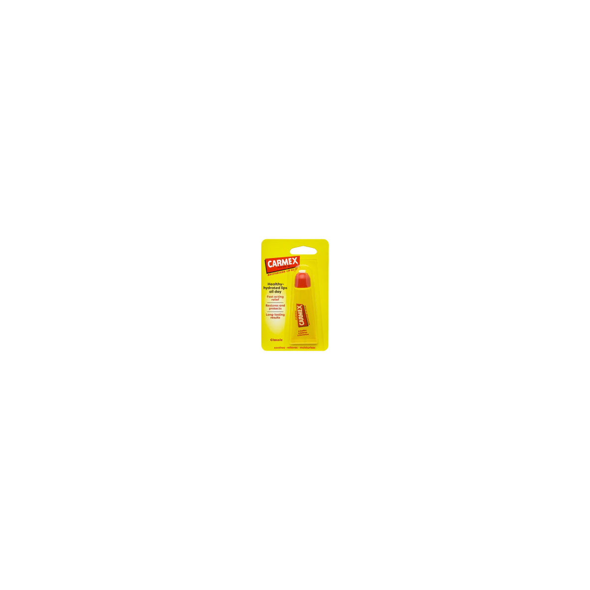 Carmex classic moisturising lip balm 10g, imported from the UK