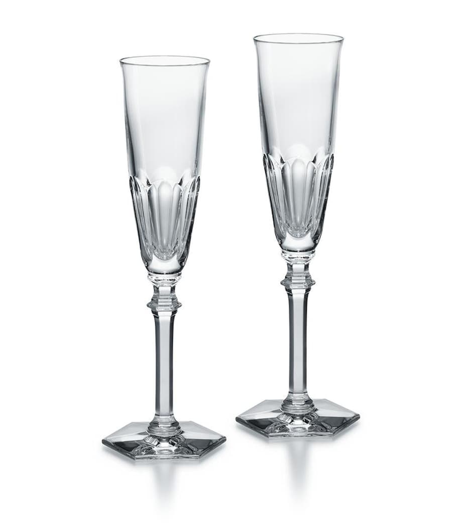 Baccarat Harcourt Eve champagne flutes set of 2 - British product