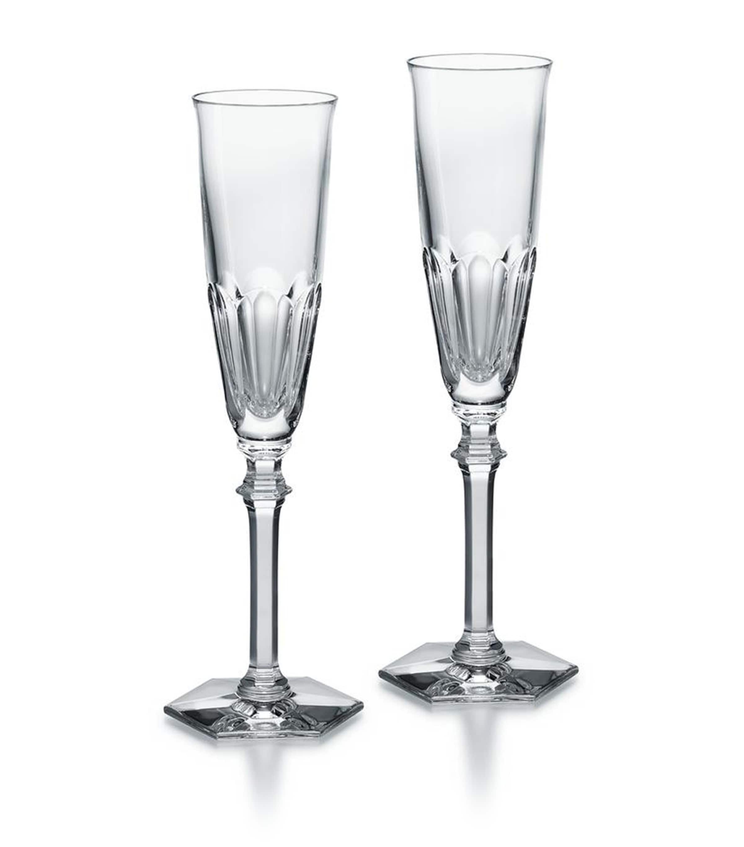 Baccarat Harcourt Eve champagne flutes set of 2 - British product