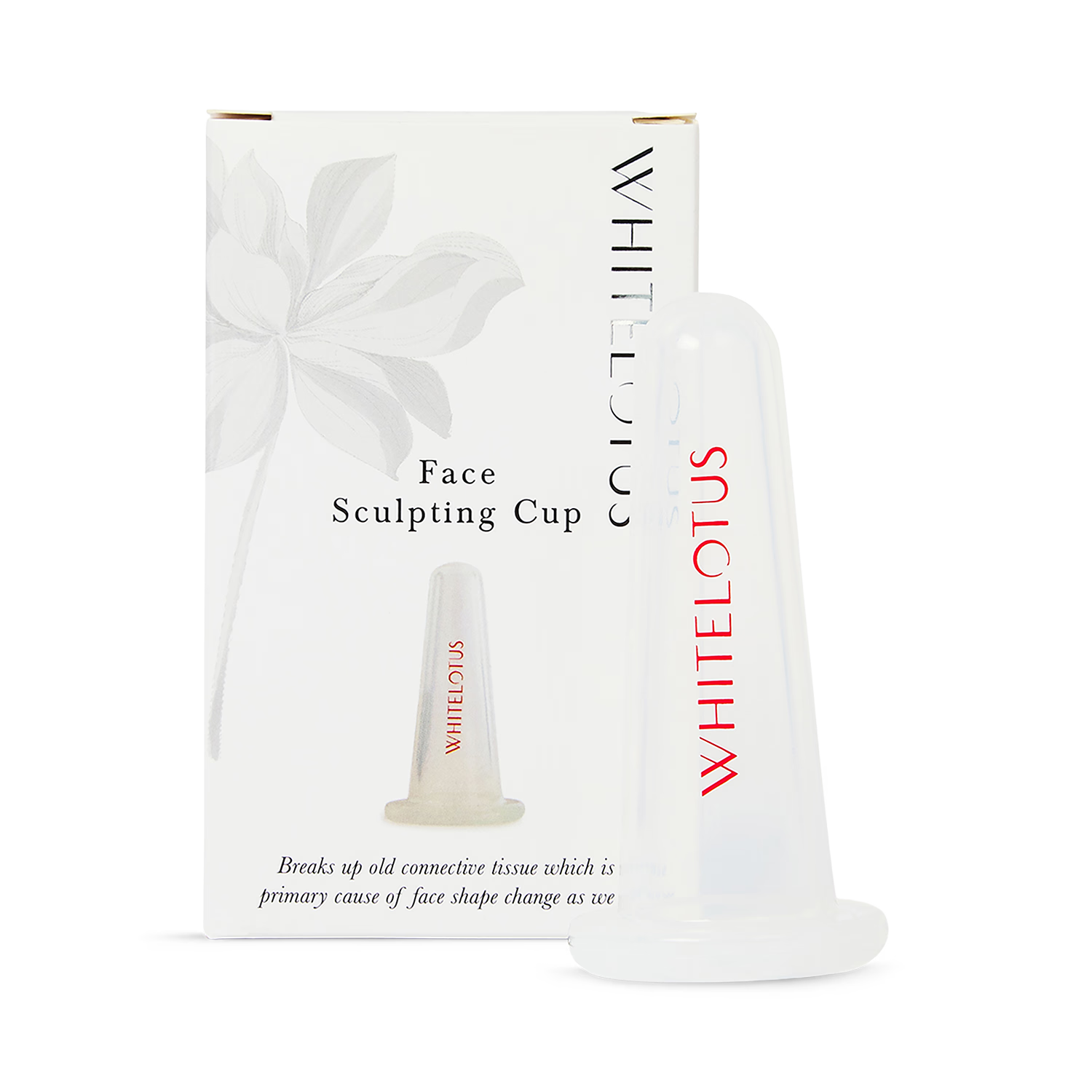 White Lotus Beauty face sculpting cup silicone tool (British brand)