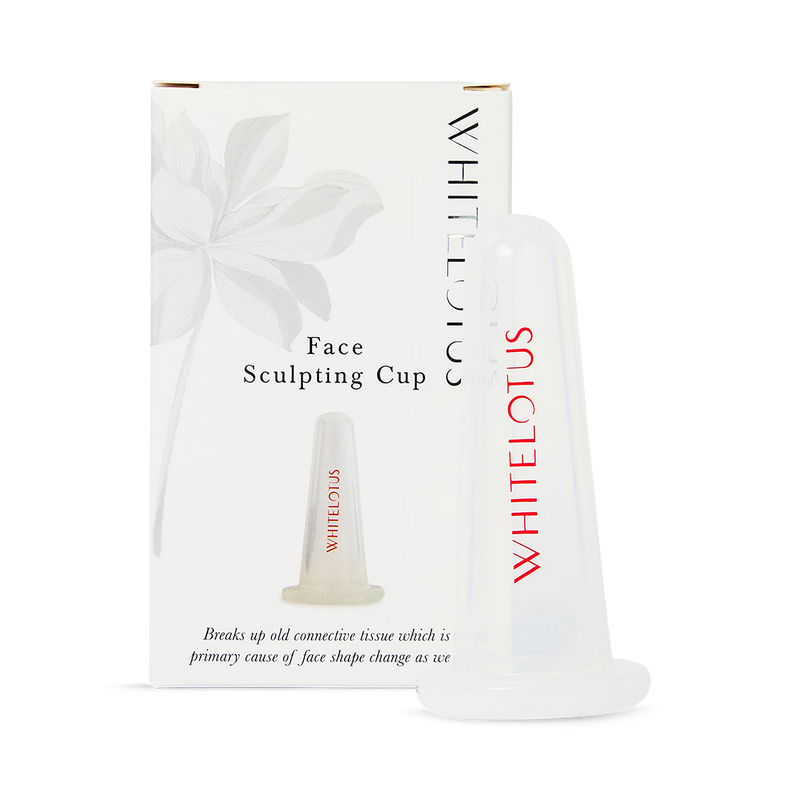 White Lotus Beauty face sculpting cup silicone tool (British brand)