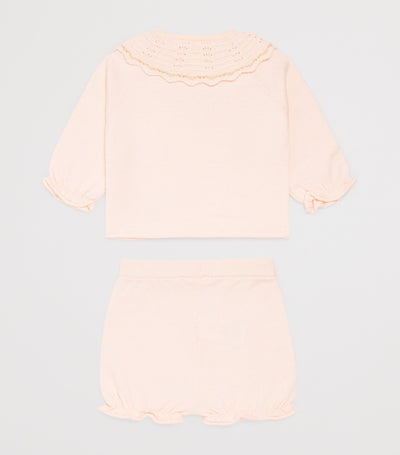 مجموعة ملابس أطفال من Harrods Chloé Kids من الكشمير القطني سترة وسروال (من 3-18 شهرًا) مجموعة ملابس رضيع - تسوق عبر الإنترنت من McGrocer