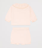 Chloé Kids cotton-cashmere cardigan and trousers set 3-18 months - British product