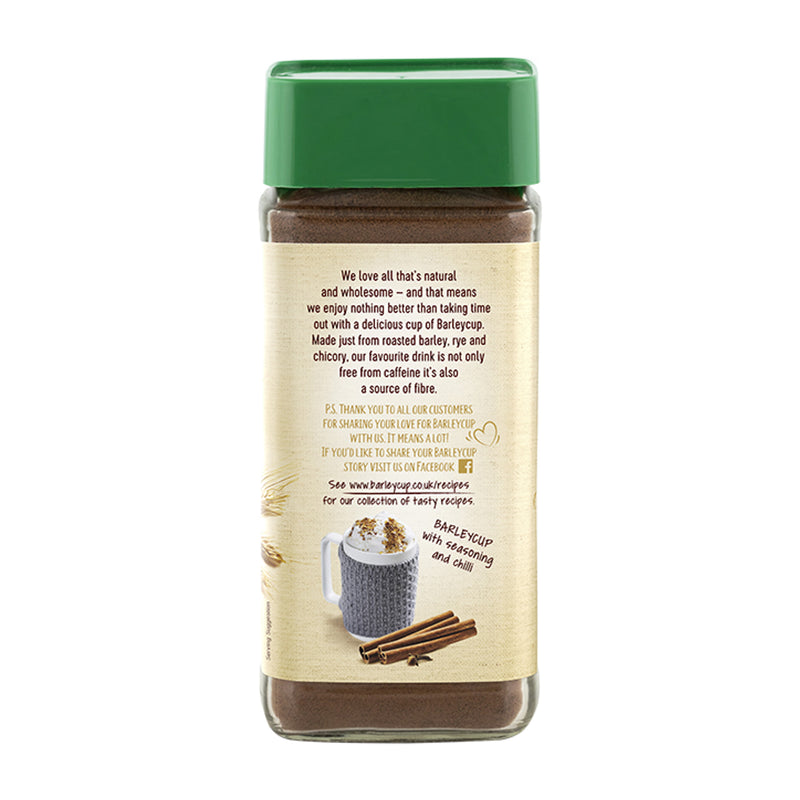 Barleycup organic coffee alternative cereal drink 100g - British product