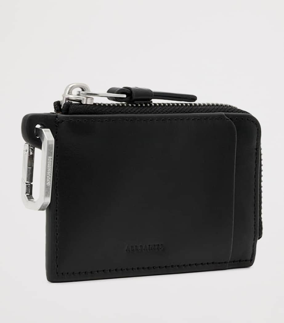 AllSaints Remy wallet compact leather, imported from the UK