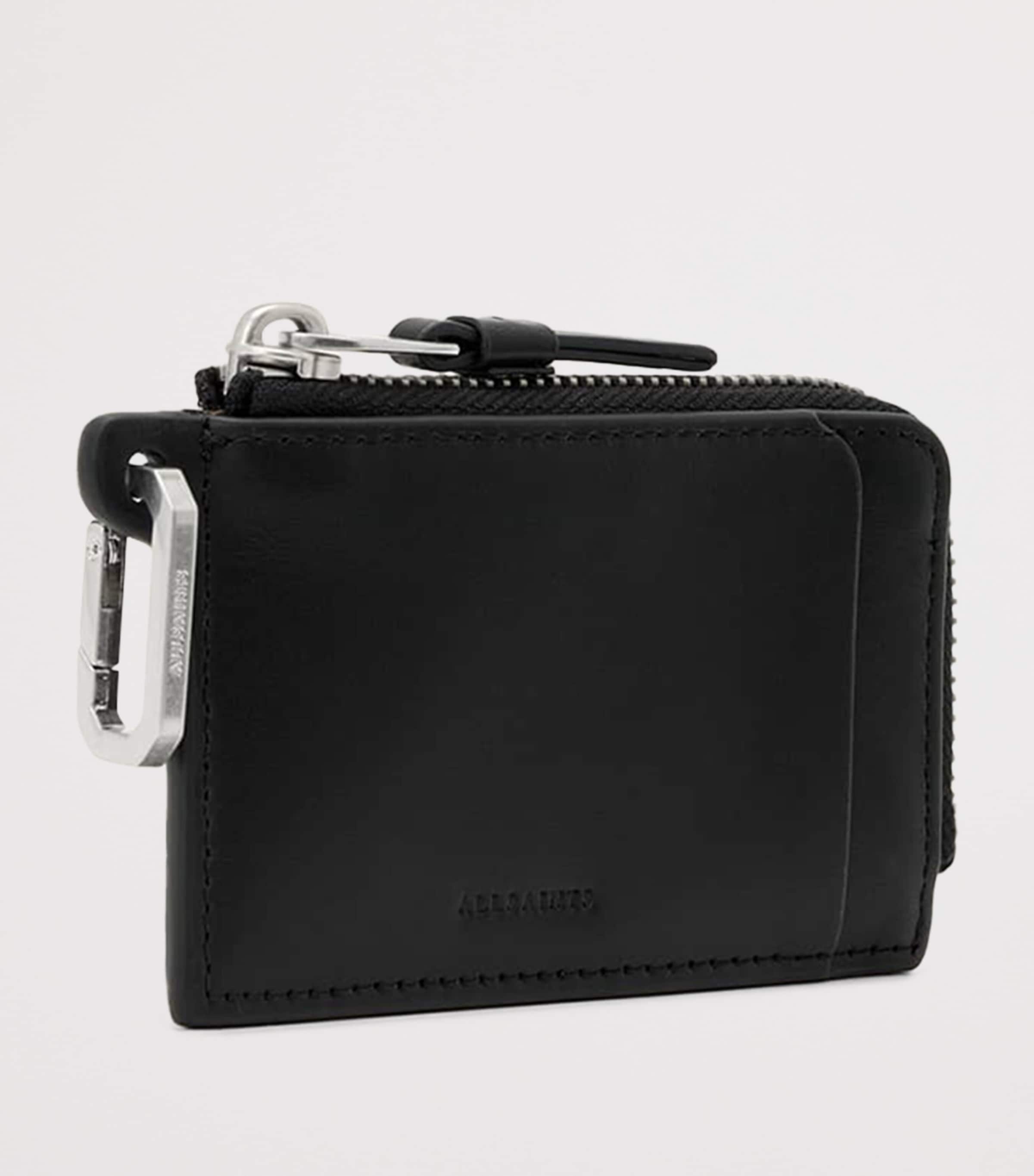 AllSaints Remy wallet compact leather, imported from the UK