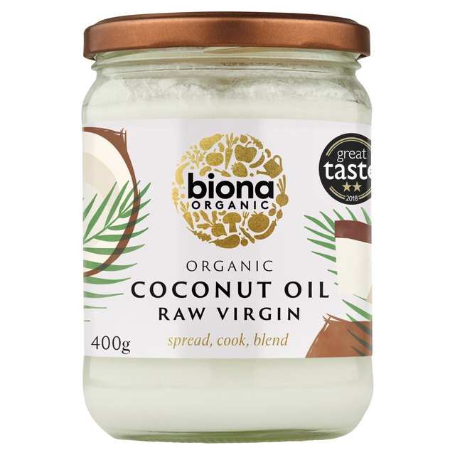 Biona Organic Virgin Coconut Oil Raw   400ml GOODS M&S   