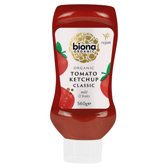 Biona Organic Tomato Ketchup Squeezy Bottle   560g GOODS M&S   