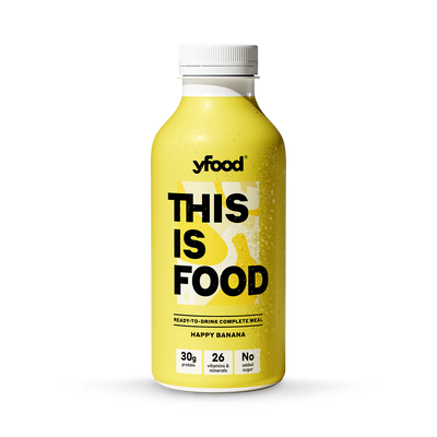 Holland & Barrett Yfood Happy Banana Complete Meal Drink 500ml- Buy online at McGrocer