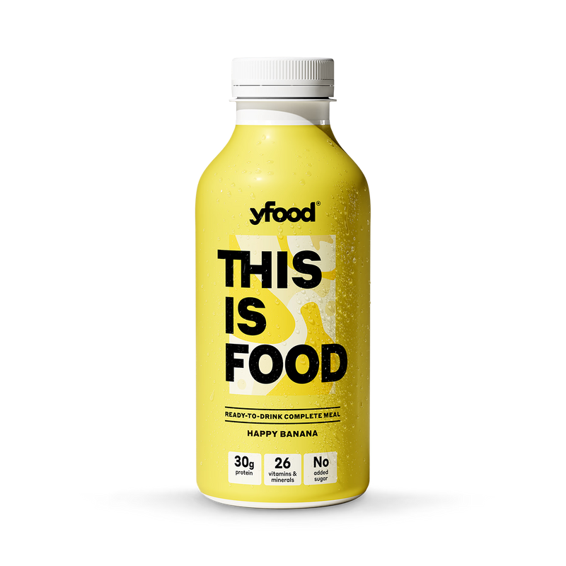 Yfood complete meal drink Happy Banana 500ml (British brand)