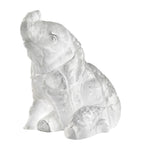 Lalique crystal elephant sculpture 12.5cm, UK version