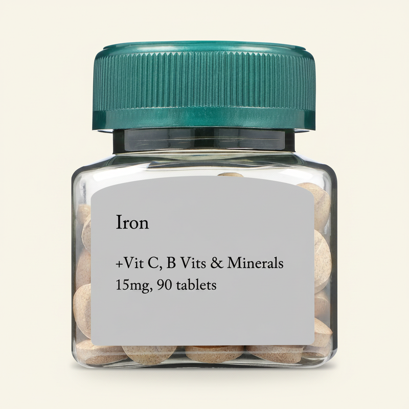 Holland & Barrett Iron + B Tablets 90 Pack, UK version