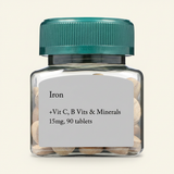 Holland & Barrett Iron + B Tablets 90 Pack, UK version