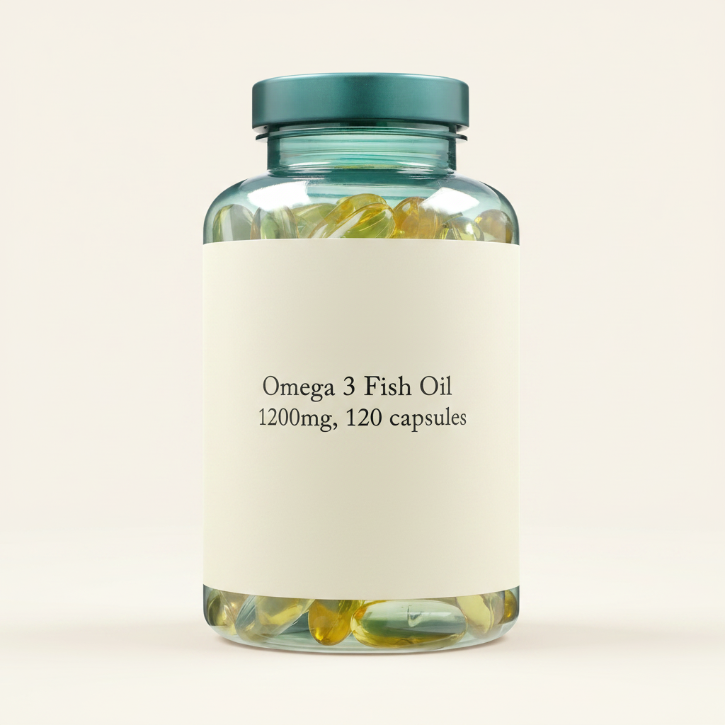 Holland & Barrett Omega 3 Fish Oil 1200mg 120 Capsules, UK version