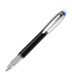 Montblanc StarWalker Doué fountain pen, platinum-plated, 13.5cm length, imported from the UK