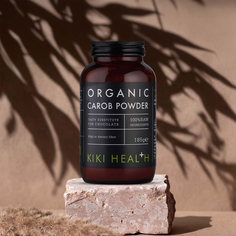 KIKI Health Organic Carob Powder 185g - British product