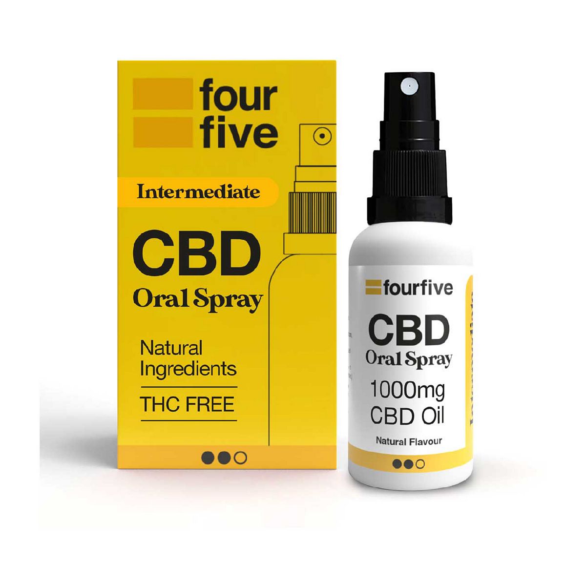 Fourfivecbd 1000mg CBD Oil Medium Strength / Unflavoured 30ml Vitamins, Minerals & Supplements Boots   