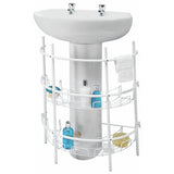 Argos Home white under sink storage unit (British brand)