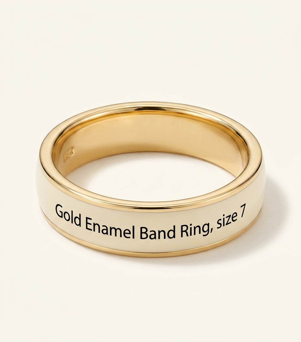 Prada enamel triangle ring black and white - British product