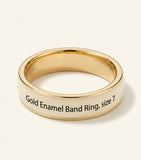 Prada enamel triangle ring black and white - British product