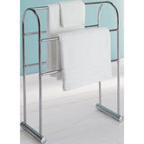 Argos Home freestanding towel rail chrome 5 tier - British product