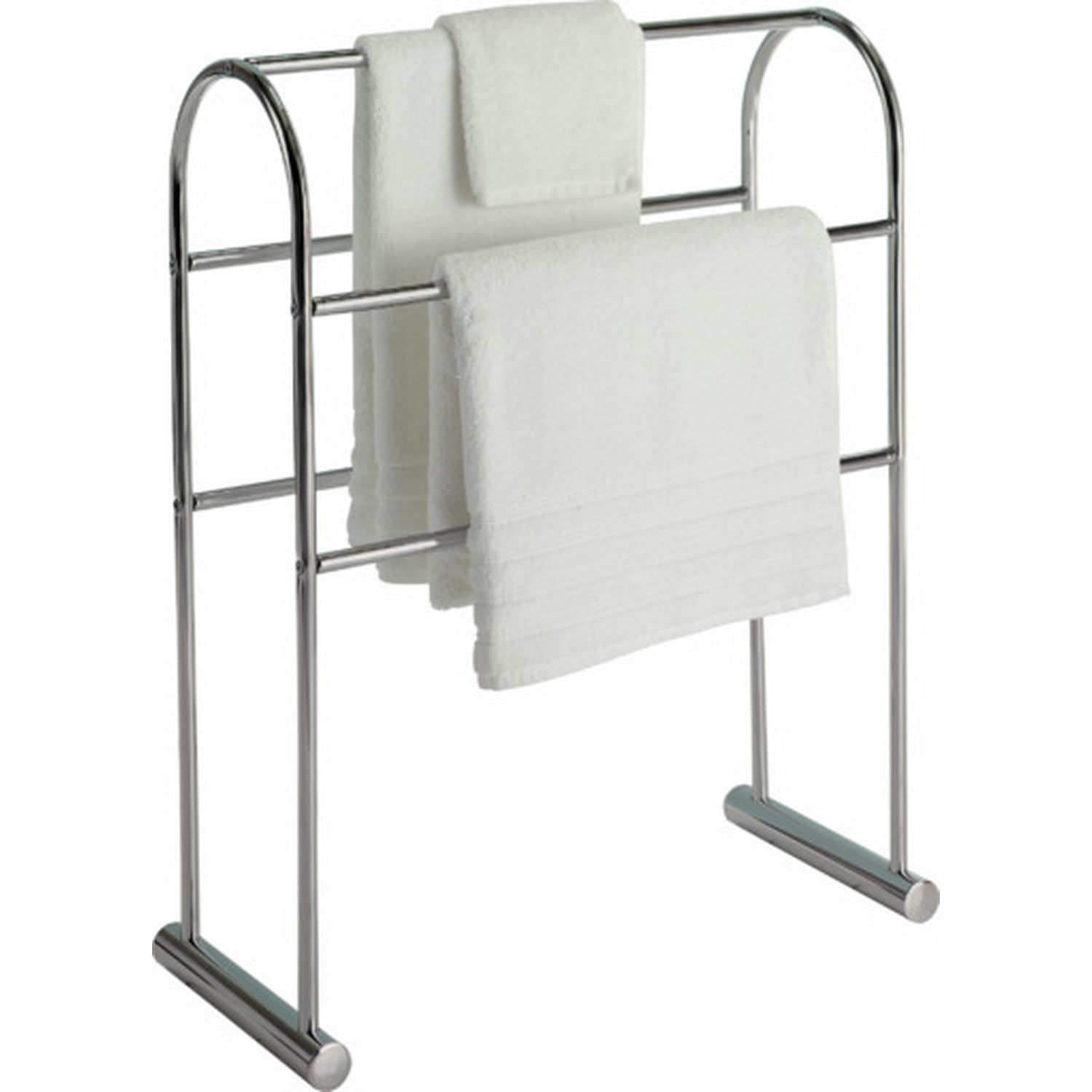 Argos Home freestanding towel rail chrome 5 tier - British product