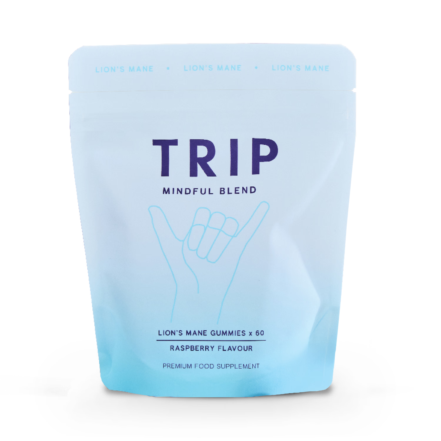 Trip Lion's Mane gummies 2000mg 60 count - British product