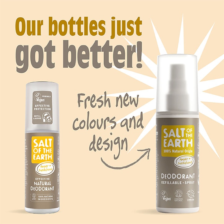 Salt of the Earth Neroli & Orange Blossom Deodorant Refillable Spray 100ml Natural Deodorant & Antiperspirant Holland&Barrett   