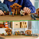 LEGO Minecraft Evoker Village Attack building set 607 pieces, imported from the UK