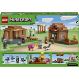 LEGO Minecraft Evoker Village Attack building set 607 pieces, imported from the UK