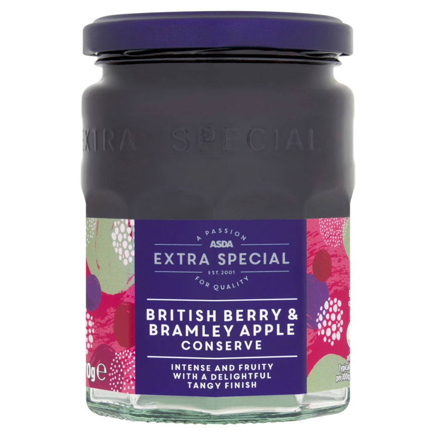 ASDA Extra Special British Berry & Bramley Apple Conserve 370g GOODS ASDA   