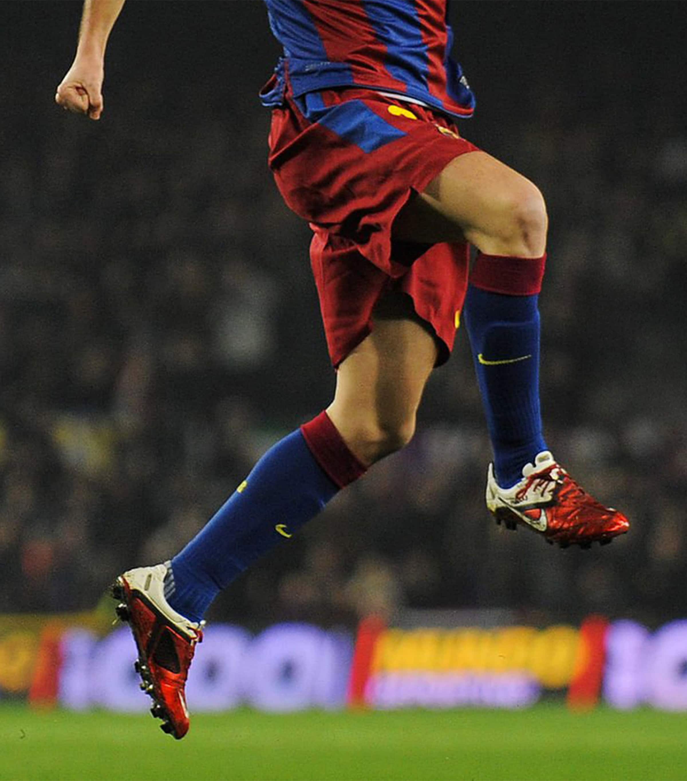 NIKE CTR360 match-worn signed Andrés Iniesta boots, imported from the UK