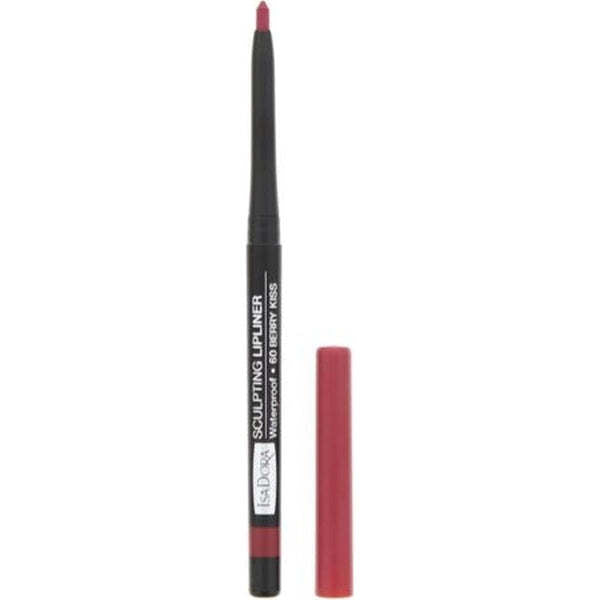 IsaDora Sculpting Waterproof Lip Liner Berry Kiss 0.3g, imported from the UK