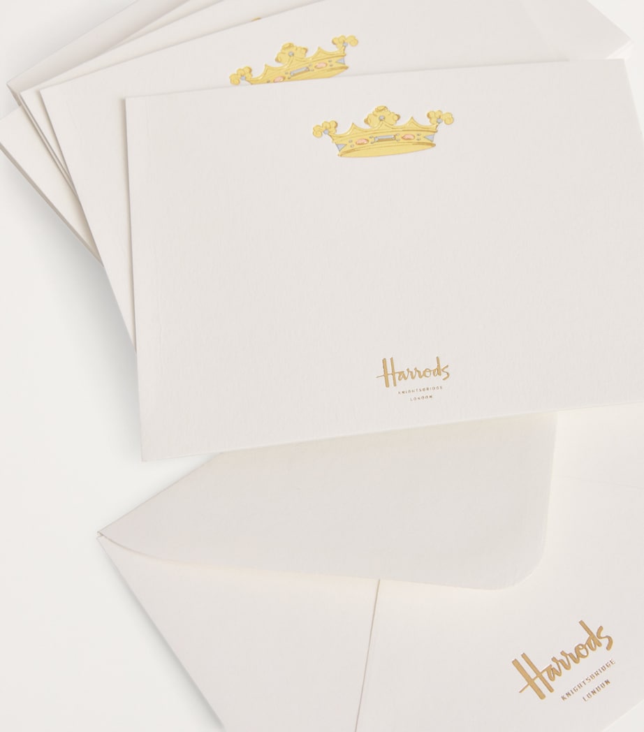 Harrods Crown Cards Pack of 10, UK version
