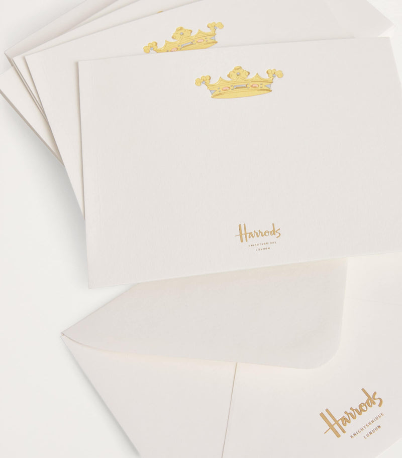 Harrods Crown Cards Pack of 10, UK version