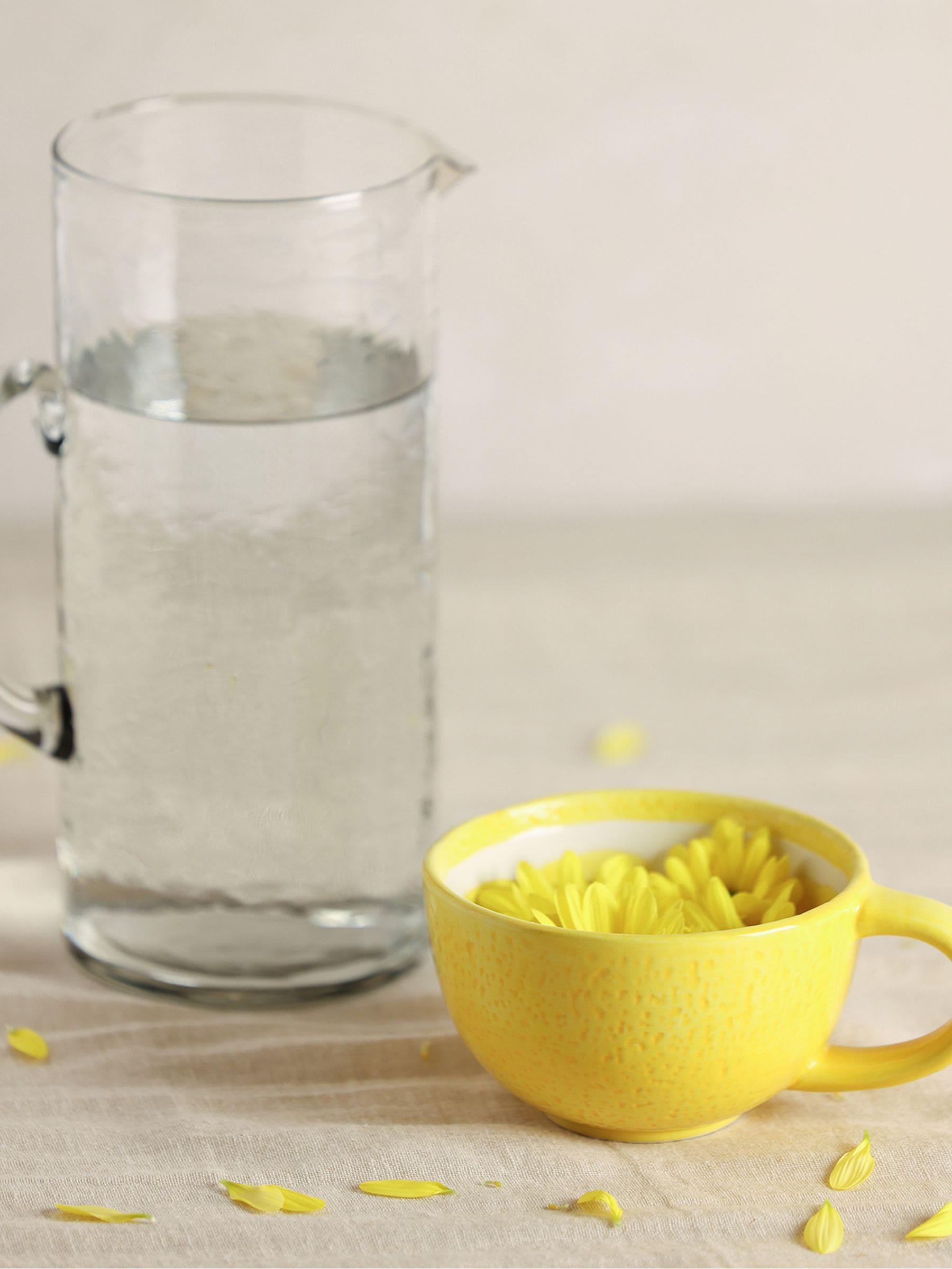 Widdop Yellow Lemon Slice Mug ceramic kitchenware (British brand)