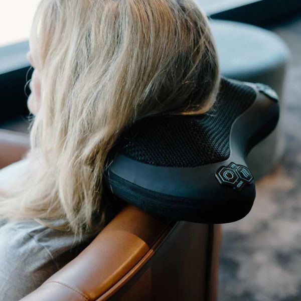 Swedish Posture heated massage pillow 31x19x8cm, imported from the UK