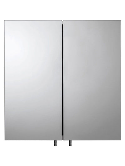 Croydex Avon Armoire à double porte avec armoire de rangement miroir 44 cm