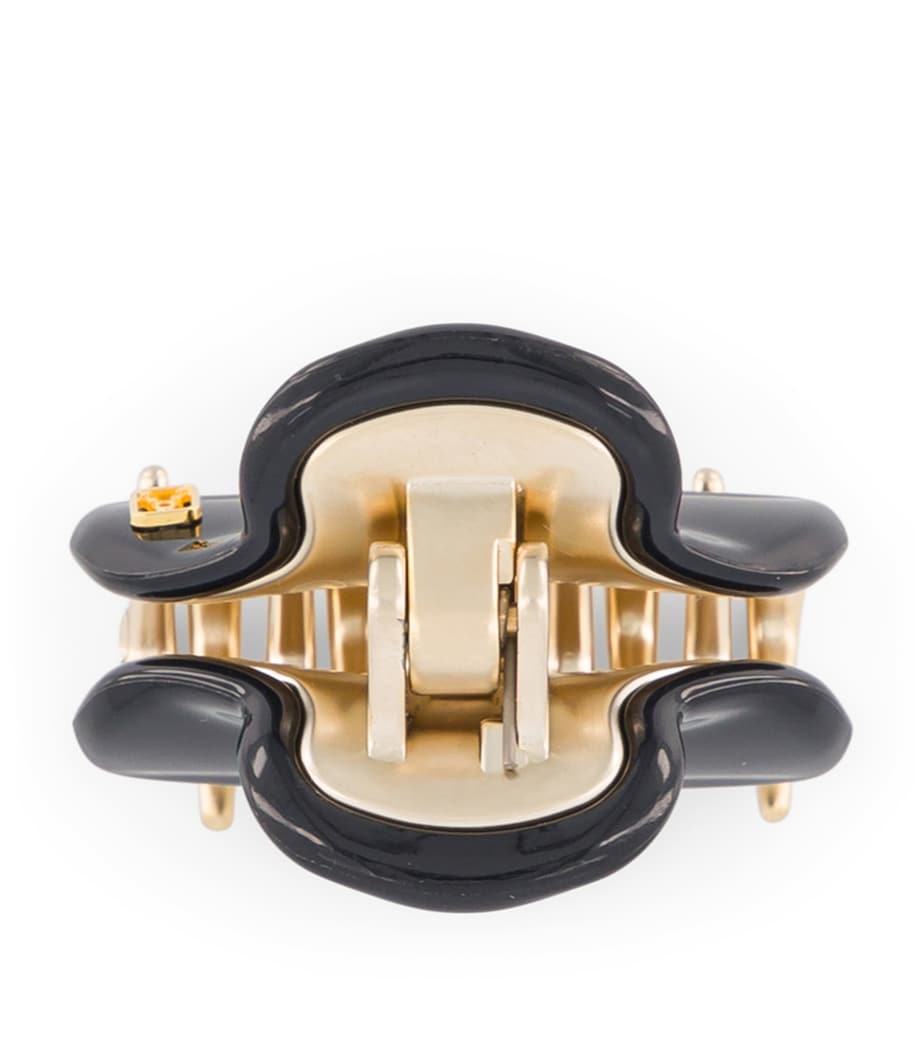 Alexandre de Paris gold-plated claw hair clip 4.5cm (British brand)