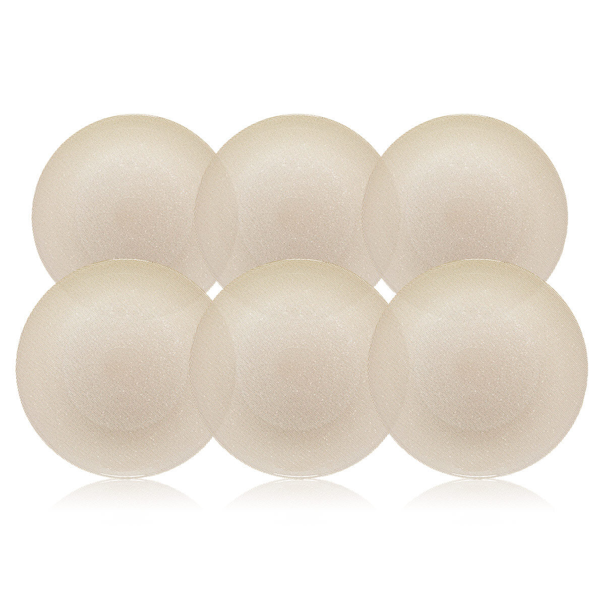 Luigi Bormioli glass glitter charger plate 6 pack assortment (British brand)