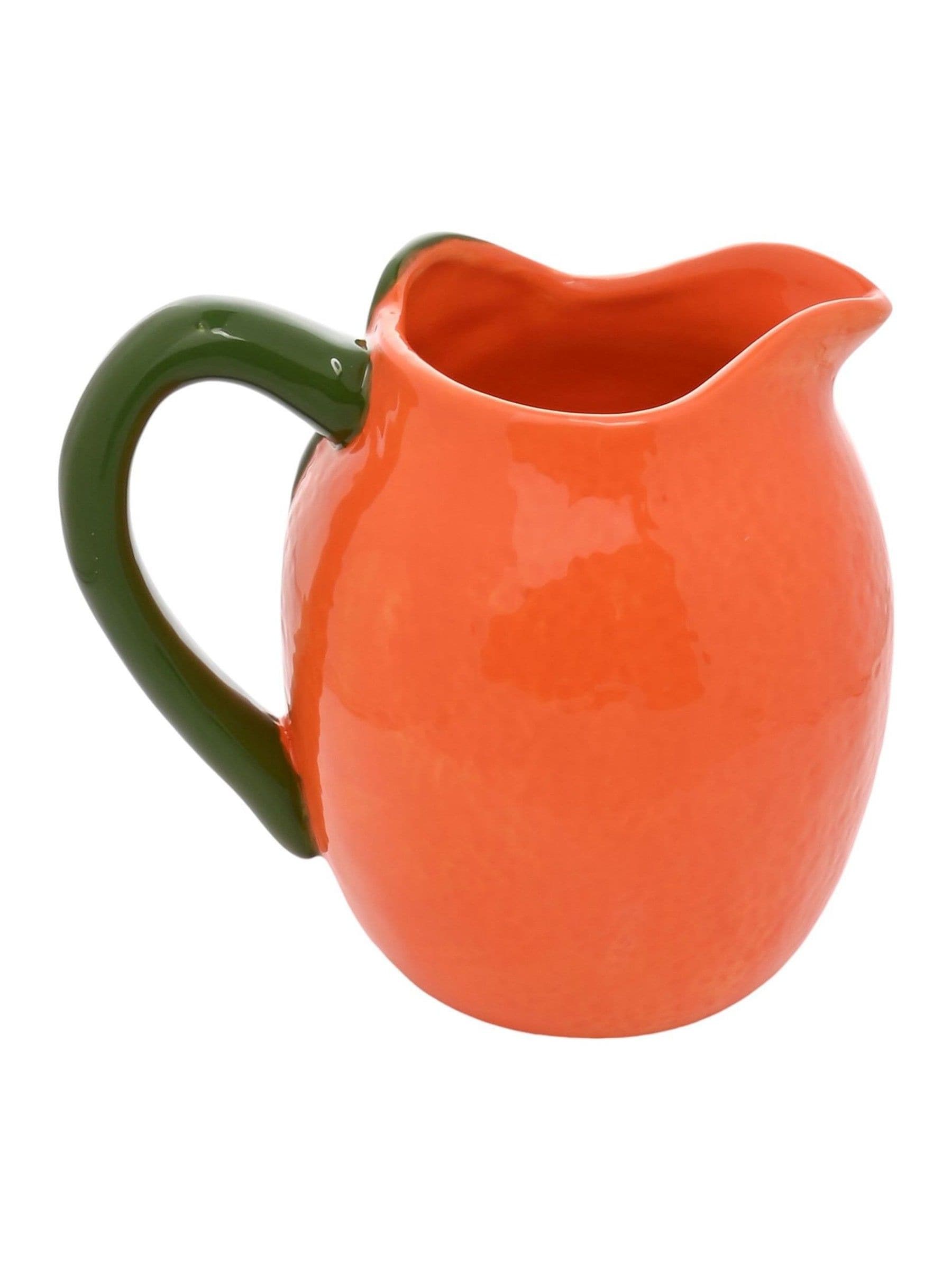 Widdop orange jug height 13cm - British product